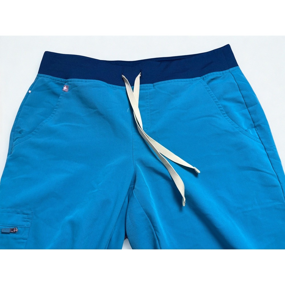 Figs Womens Scrub Set Teal Catarina Vneck Sm Zamora Jogger 2.0 S/Petite Limited - Picture 10 of 16